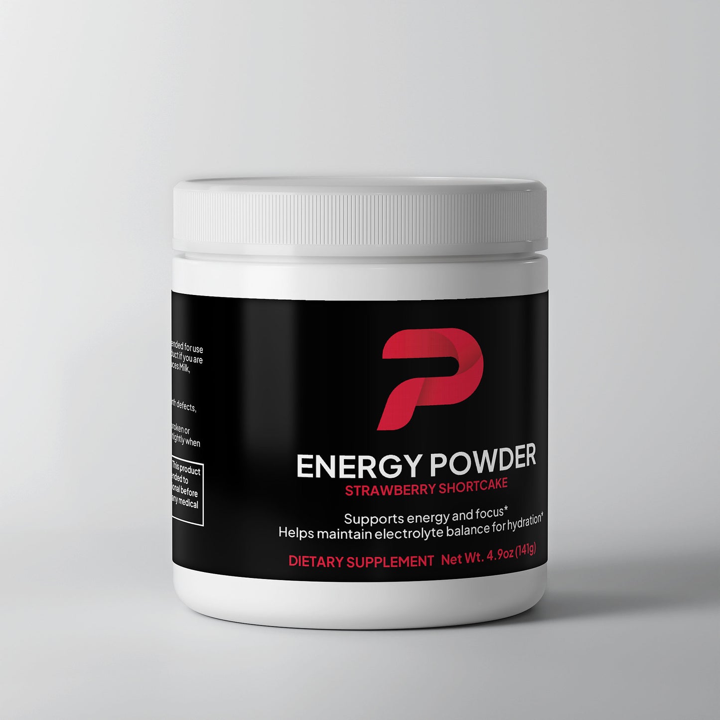 Energy Powder (Strawberry Shortcake)