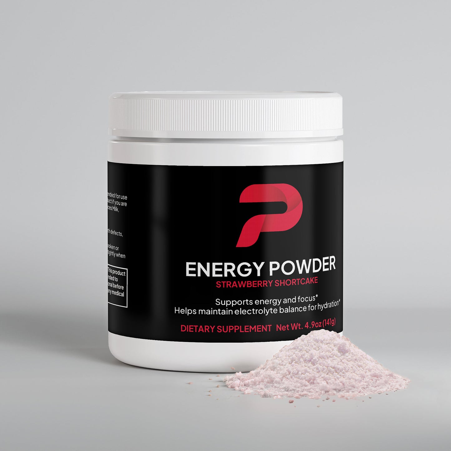 Energy Powder (Strawberry Shortcake)