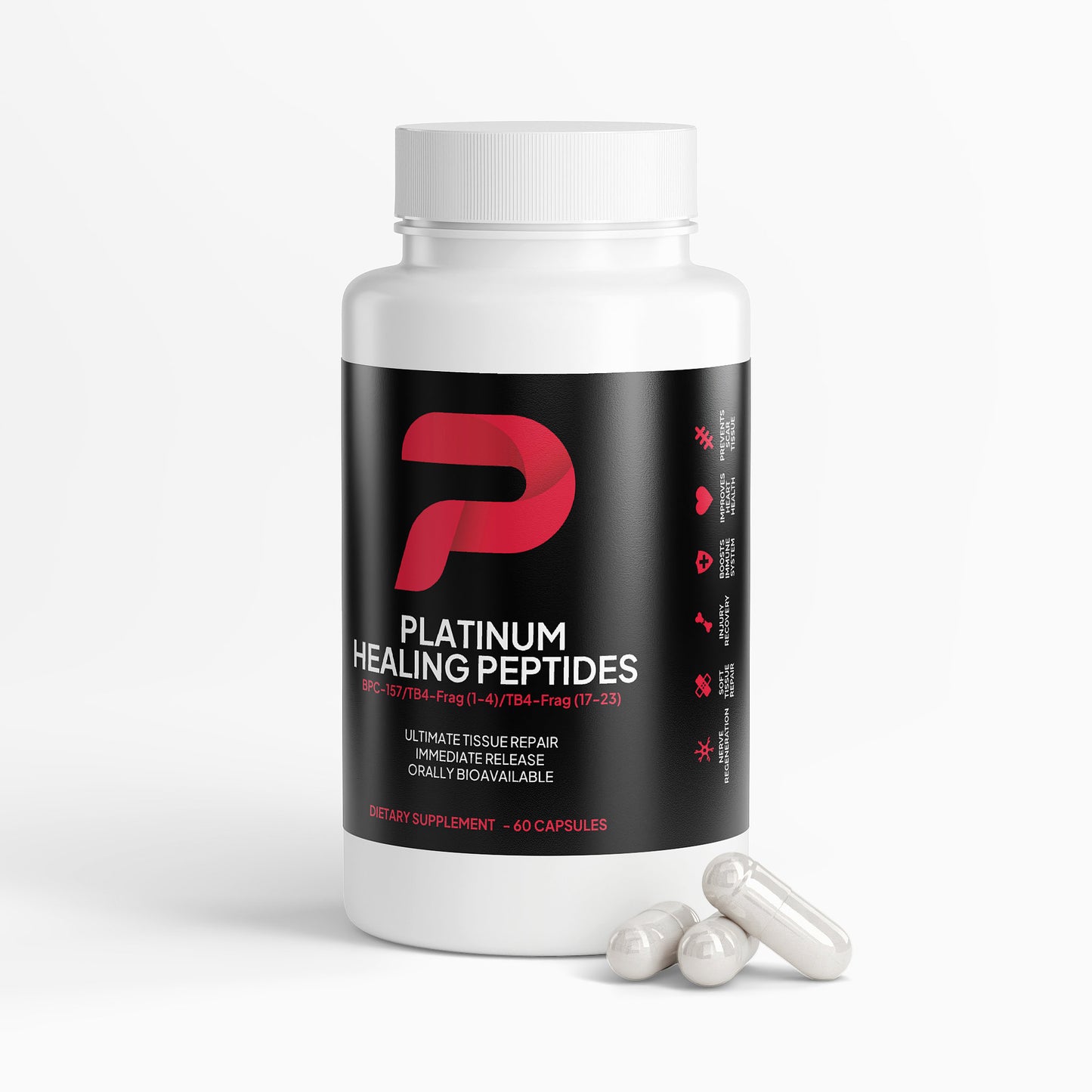 Platinum Healing Peptides (BPC157/TB4-Frag)