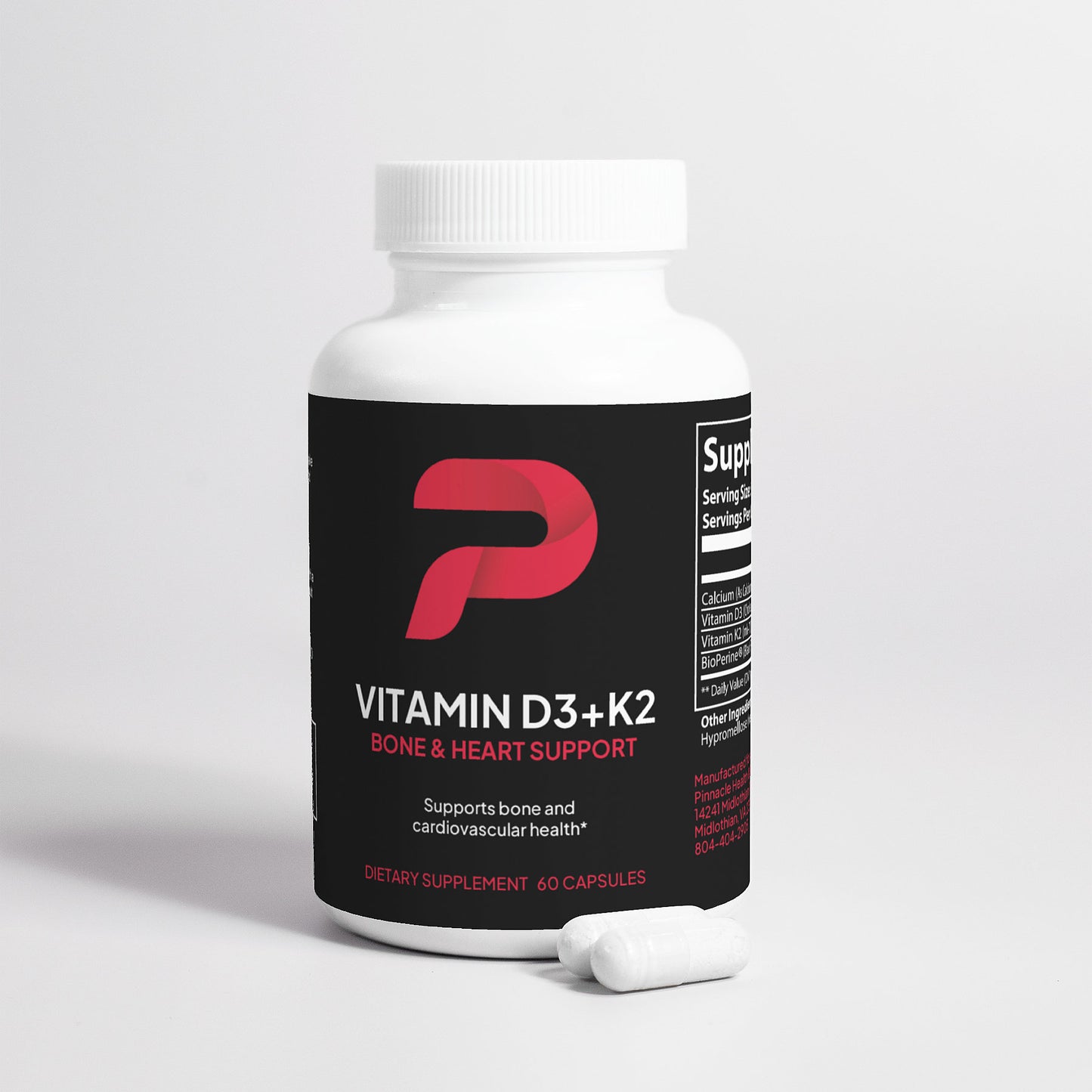 Vitamin D3 + K2