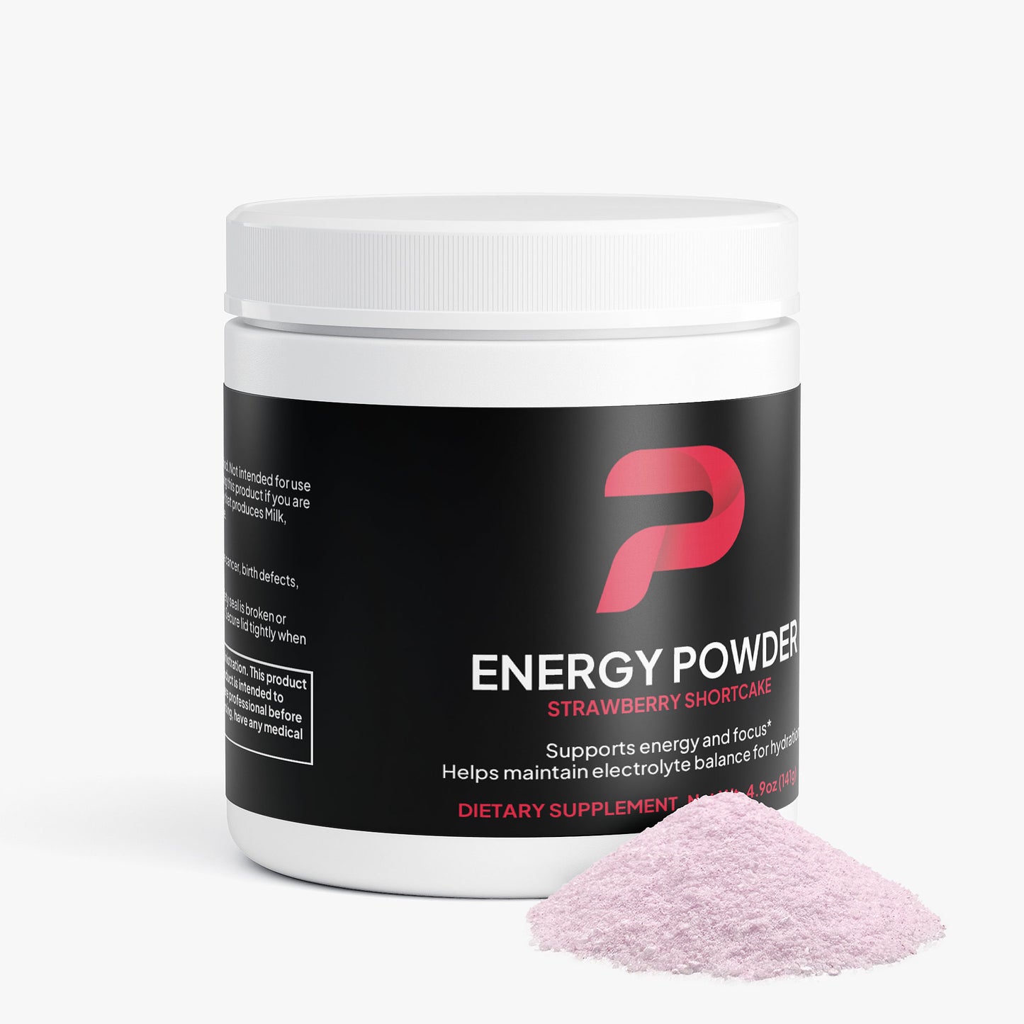 Energy Powder (Strawberry Shortcake)