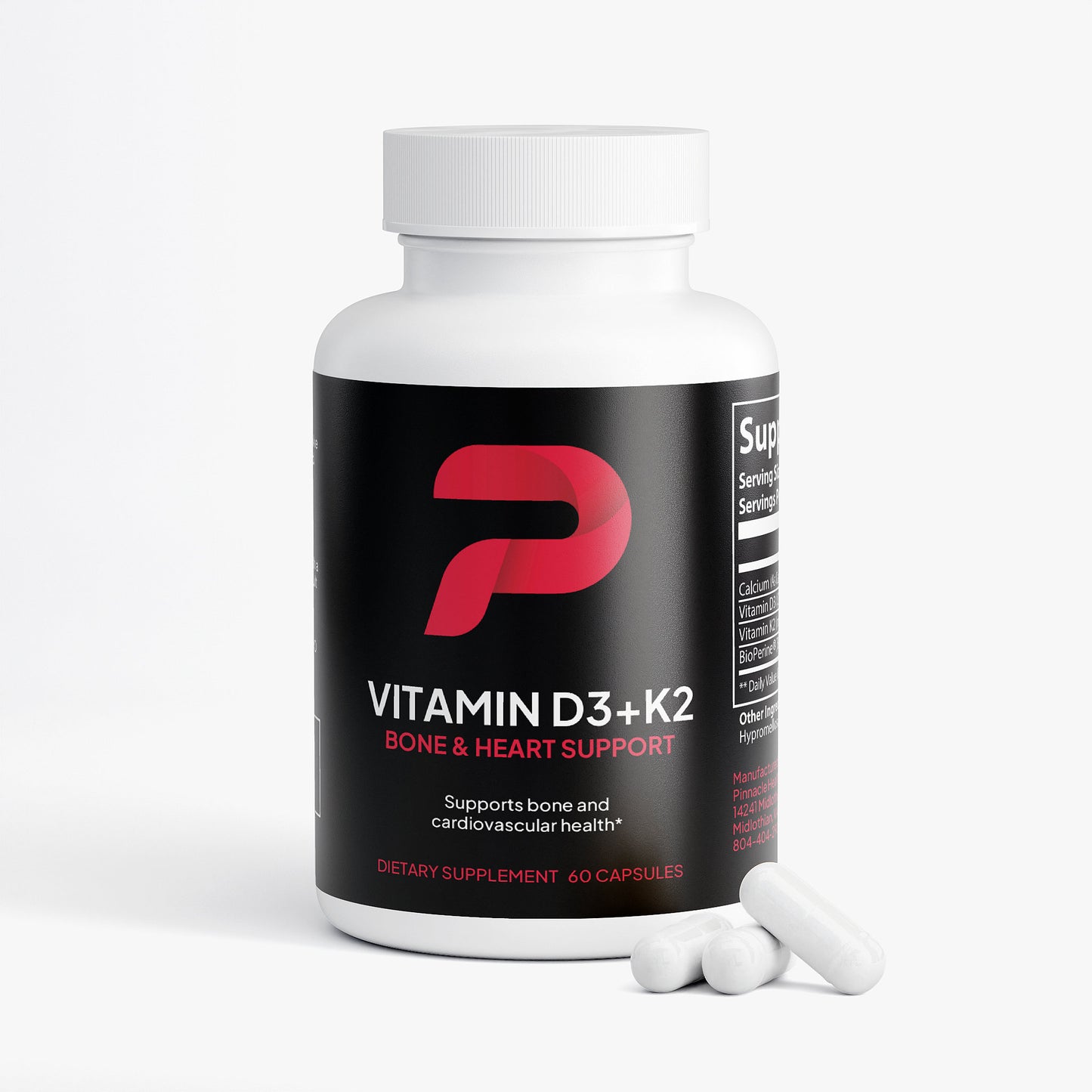 Vitamin D3 + K2