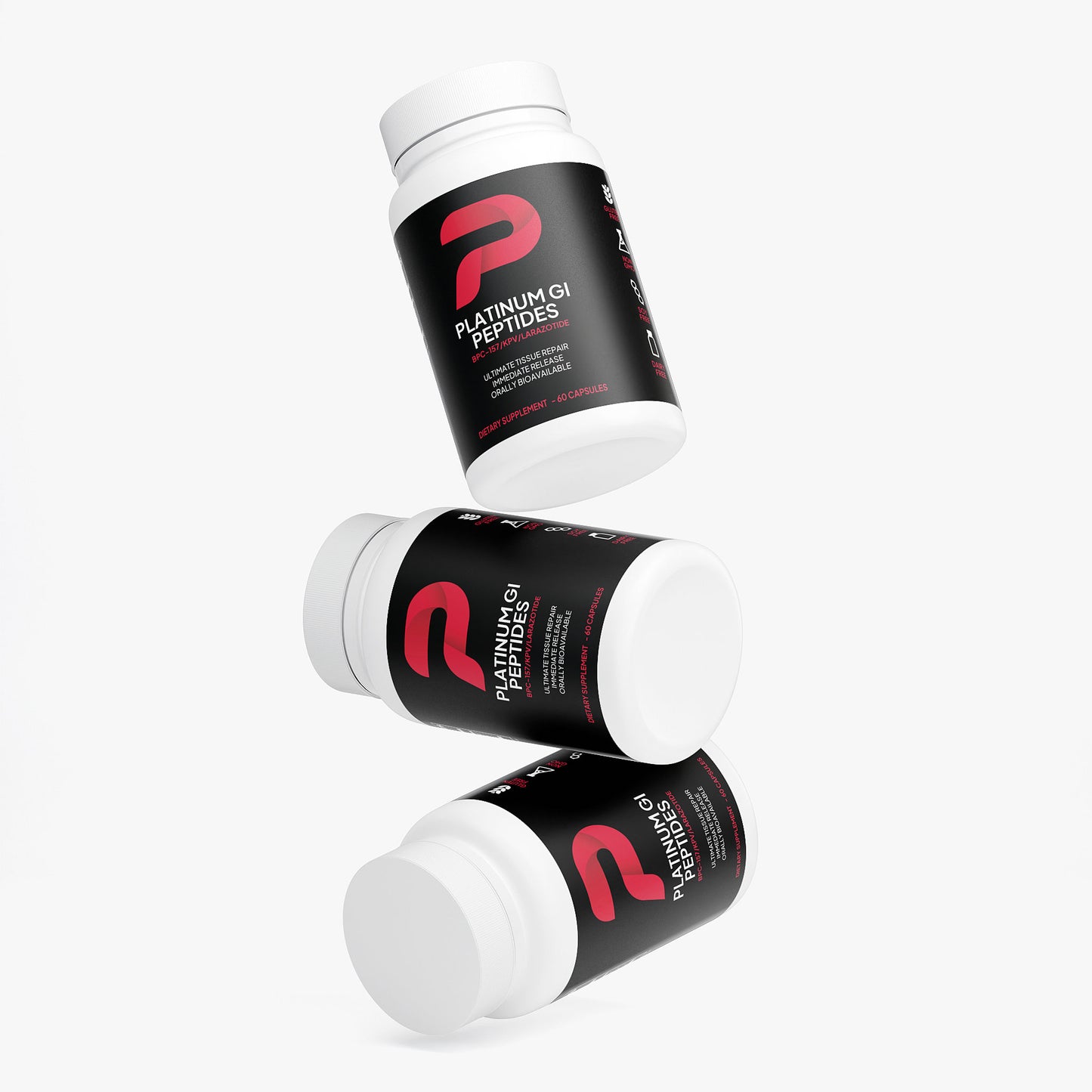 Platinum GI Health (BPC157/KPV/Larazotide)